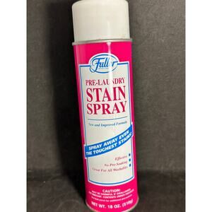 VTG NOS Fuller Pre-Laundry Stain Spray; 18 oz; 7/8 full